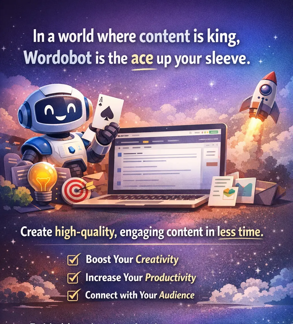 Screenshot of Wordobot, Marketing copy generator that writes from customer psychology, not just a prompt